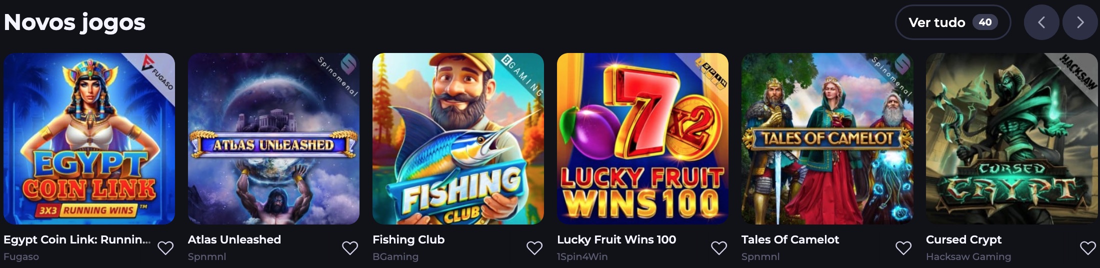 BDM Bet Novos jogos